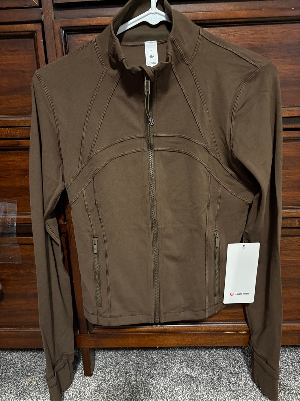 Lululemon Define Cropped Jacket Nulu